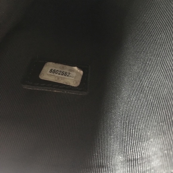 Vintage CHANEL small bag purse black leather - Picture 4 of 8